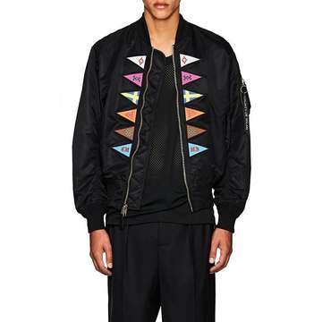 MA-1 Embroidered Bomber Jacket