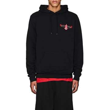 thedrop@barneys: Logo-Eagle Cotton Terry Hoodie