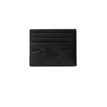 Embossed Leather Card Case