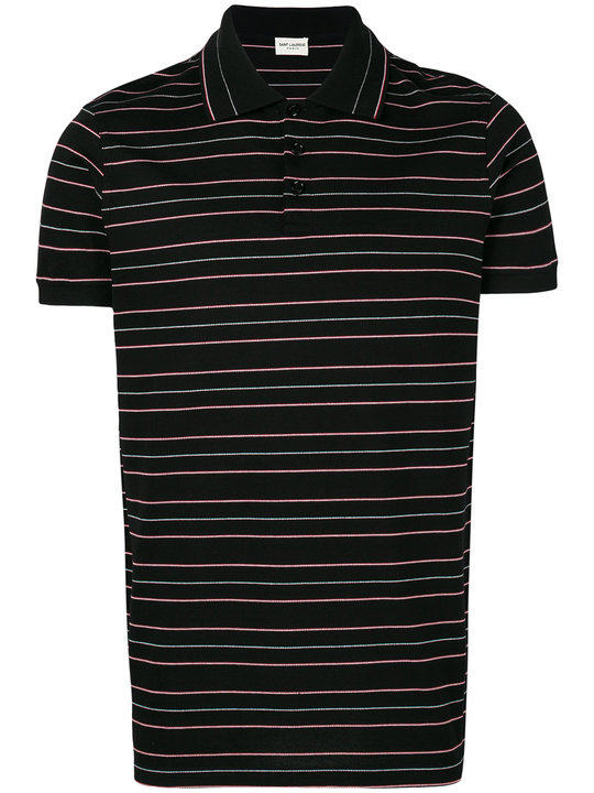 striped polo shirt展示图