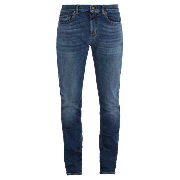 Mid-rise skinny-fit jeans