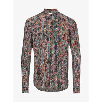 Silk Batik Print Shirt