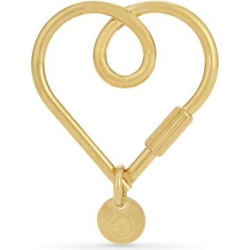 环结心形黄铜钥匙环
