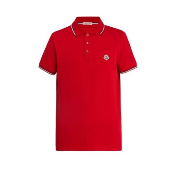 Maglia logo-appliqué cotton-piqué polo shirt