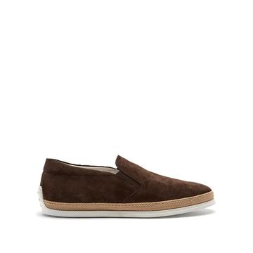 Pantofola suede slip-on espadrilles