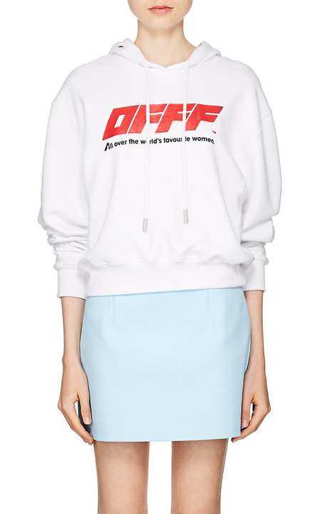 "OFFF" Cotton Terry Hoodie展示图