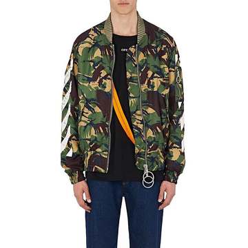 Camouflage Bomber Jacket