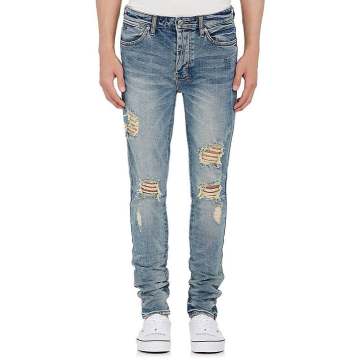 Van Winkle Distressed Skinny Jeans