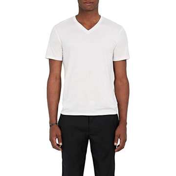 Claey Plaito Silk-Cotton T-Shirt