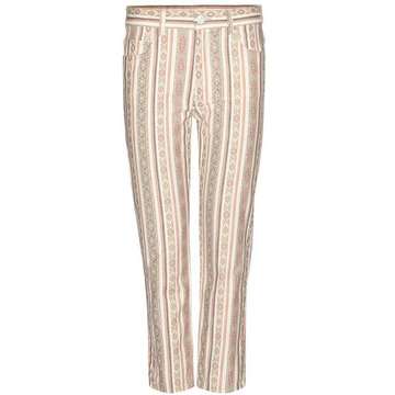 Nahi printed cropped trousers