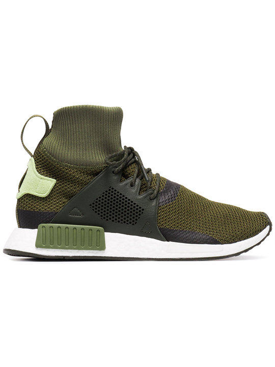 Green NMD XR1 winter板鞋展示图