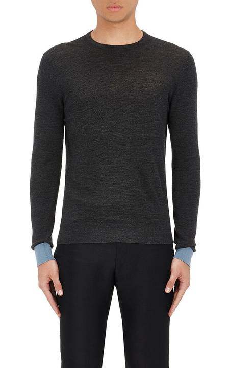 Merino Wool Piqué-Knit Sweater展示图