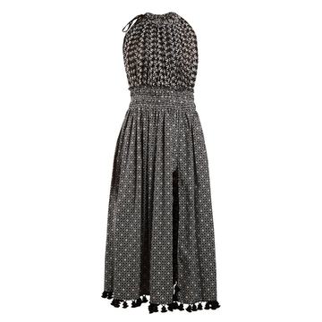 Vivienne broderie-anglaise gathered dress