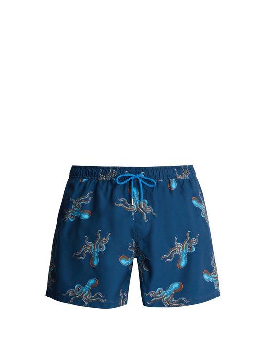 Octopus-print swim shorts展示图