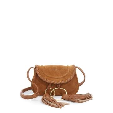 Polly Suede & Leather Belt Bag