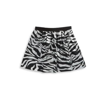 Toddler's, Little Girl's & Girl's Zebra Cotton Skirt