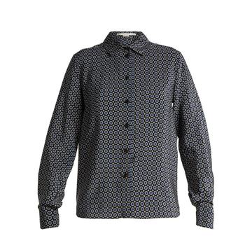 Wilson Tie-print silk shirt