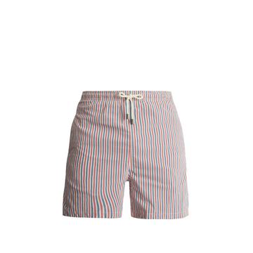 Classic stripe-print swim shorts