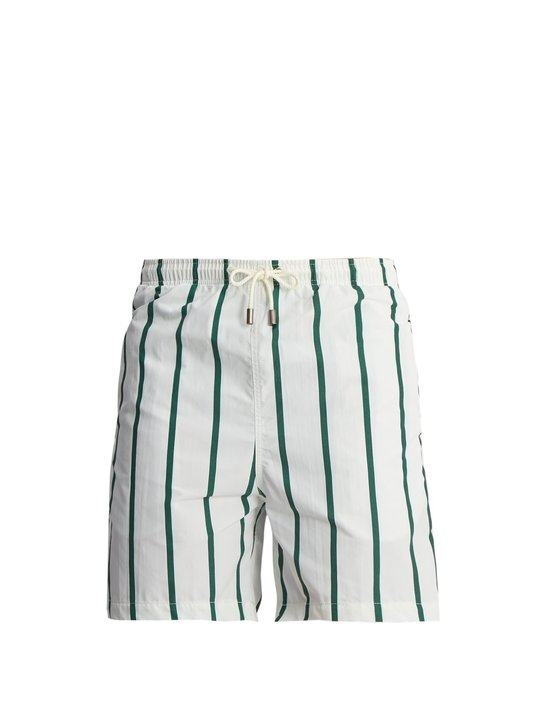 Classic striped swim shorts展示图