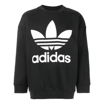 Adidas Originals Trefoil超大款套头衫