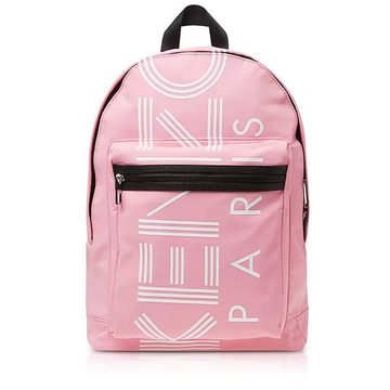 Flamingo Pink Nylon Large Kenzo Sport Backpack