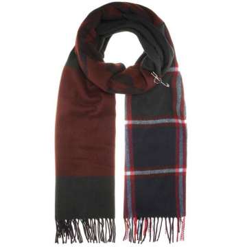Vivianna printed wool scarf