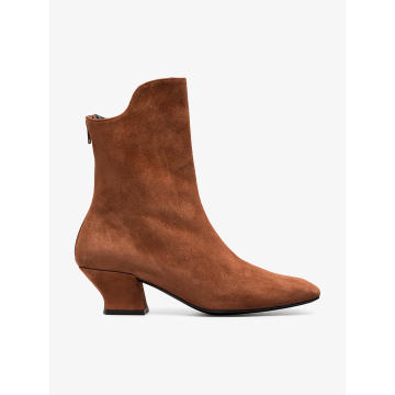 Brown Han 50 Suede Ankle Boots