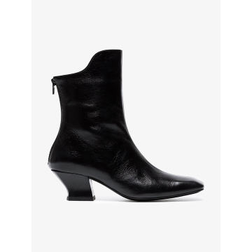 Black Han 50 leather ankle boots