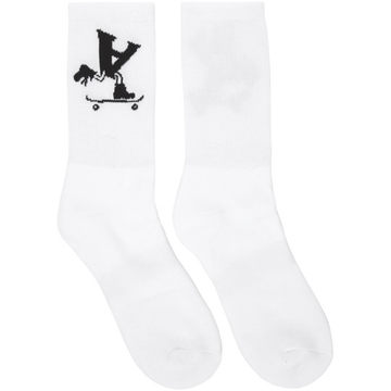 White Modello C Socks