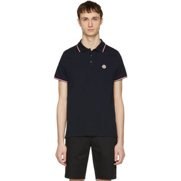 Navy Logo Polo