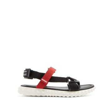 Always-print rubber-stud sole sandal