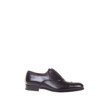 Salvatore Ferragamo Smooth Letaher Lace-up Shoes