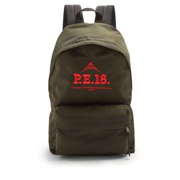 P.E 18 embroidered backpack