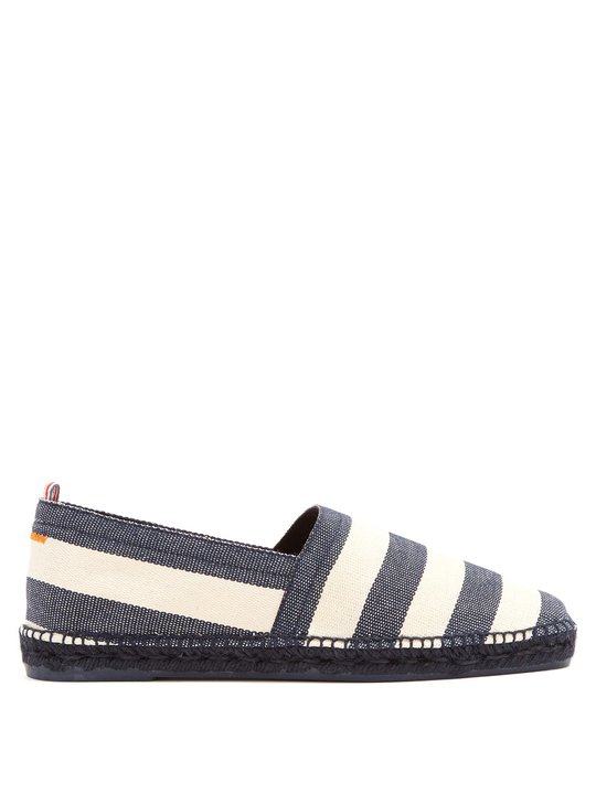 Striped canvas espadrilles展示图