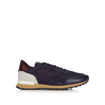 Rockrunner suede and leather trainers