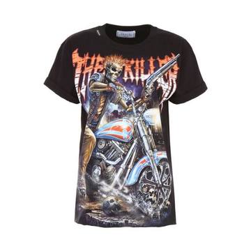 Skeleton Print T-shirt