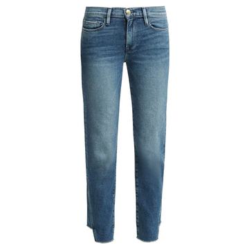 Le Nouveau raw-hem straight-leg jeans