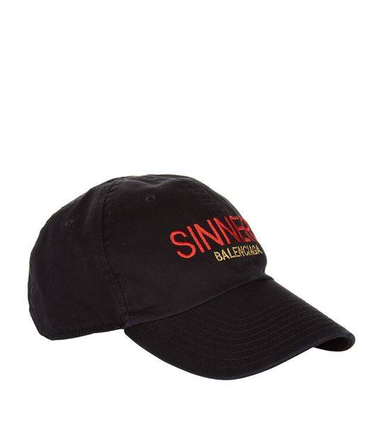 SINNERS LOGO刺绣棒球帽展示图