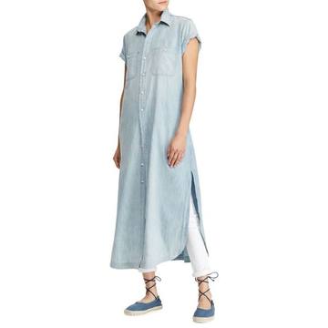 Denim Maxi Dress