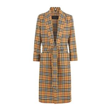 Re-issued Vintage Check Dressing Gown Coat