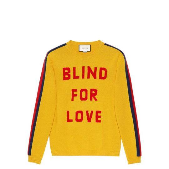 Blind for Love与野狼嵌花毛衣展示图