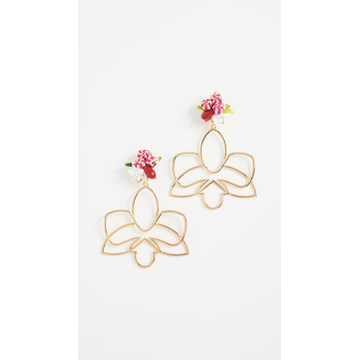 Cattleya Dorada Earrings