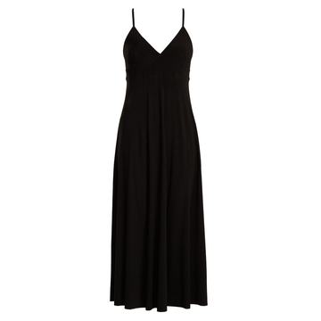 V-neck jersey slip dress