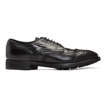 Black Princeton 9 Brogues