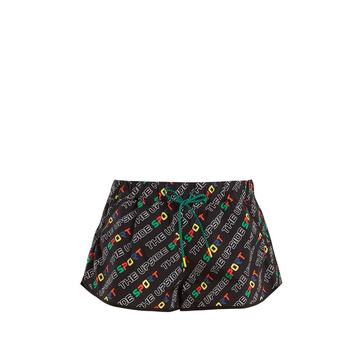 Sport logo-print performance shorts