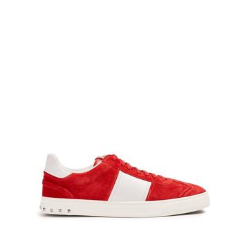 Fly Crew low-top suede trainers