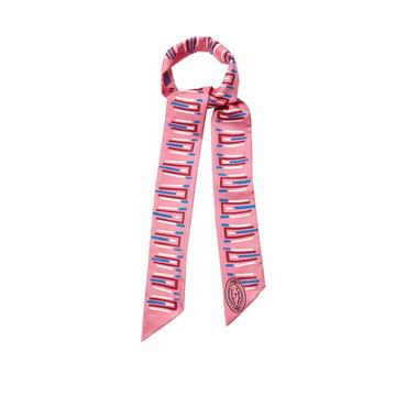 X Zandra Rhodes graphic-print silk scarf