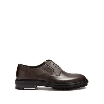 Leather derby shoes