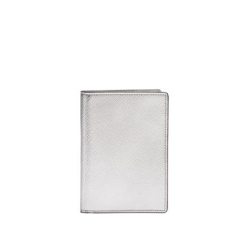 Panama leather passport holder