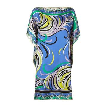 Printed Silk Kaftan